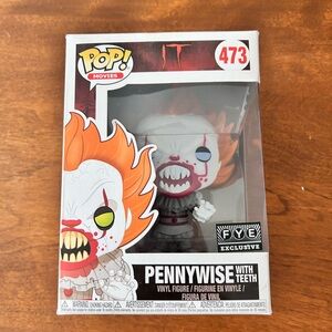 Funko Pop! Pennywise With Teeth - Orange Hair, White Face